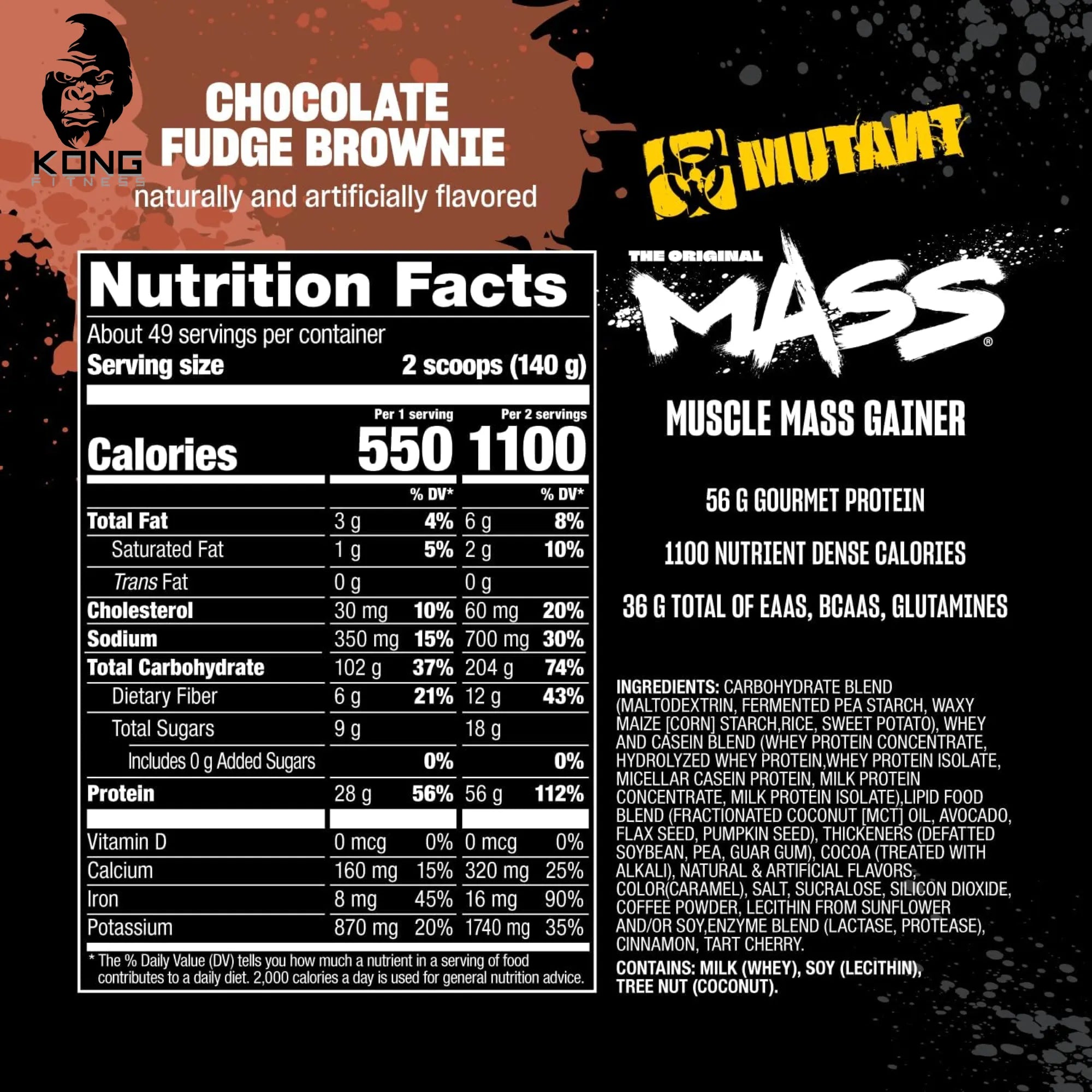 MUT MUTANT MASS 15LBS