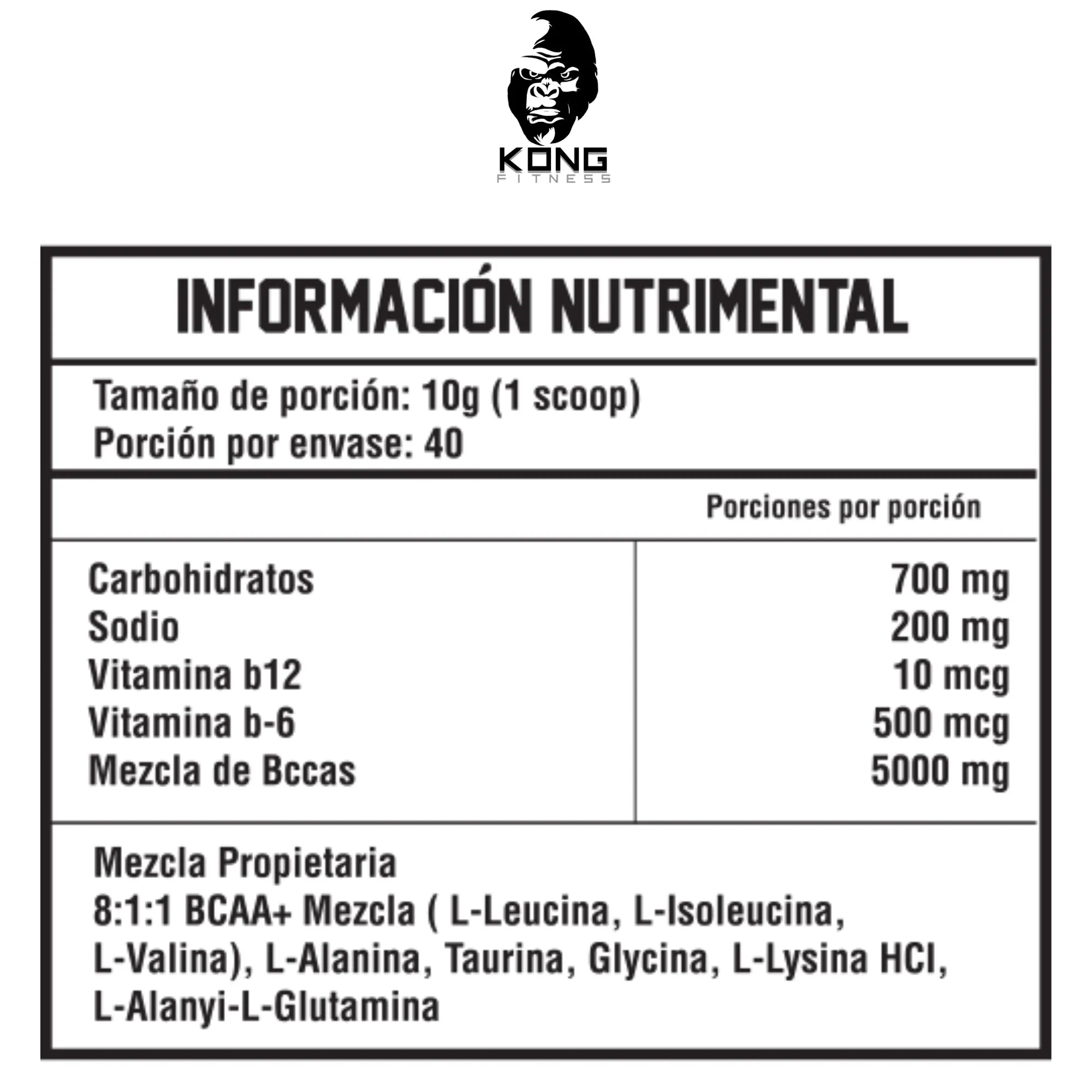 BLACKBEAR BCAAS 400 GRS