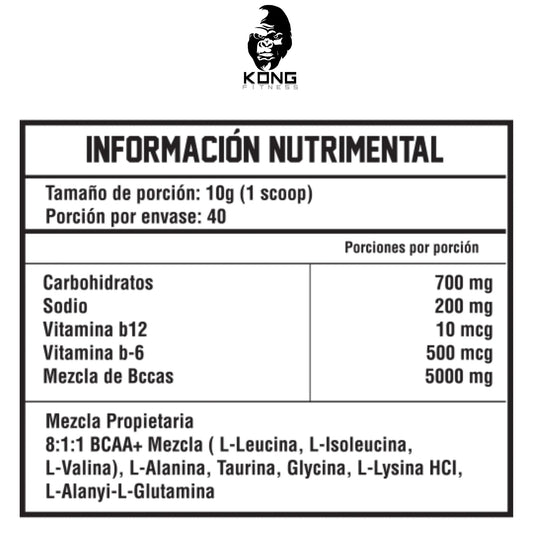 BLACKBEAR BCAAS 400 GRS