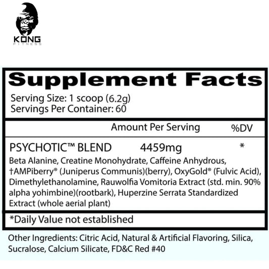 INSANE PSYCHOTIC 60 SERV