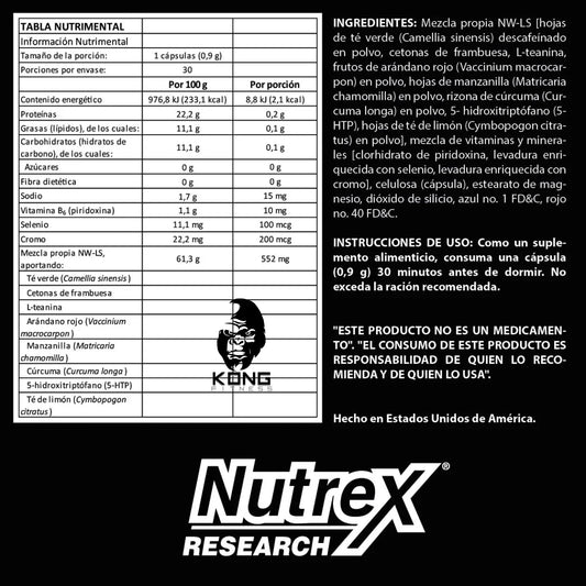 NT LIPO 6 BLACK UC NIGHTTIME 30 CT