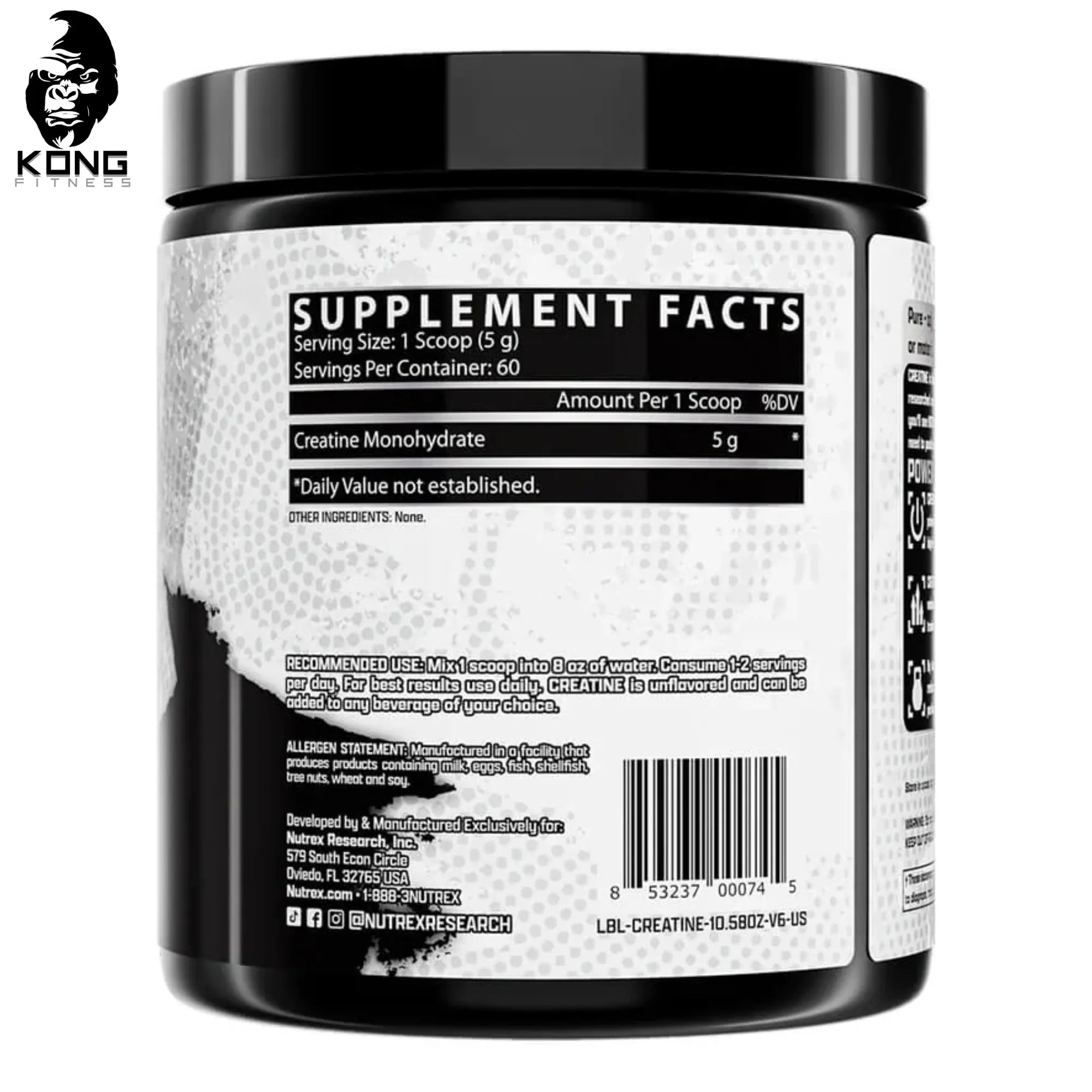 NT CREATINE DRIVE BLACK 300 GRS