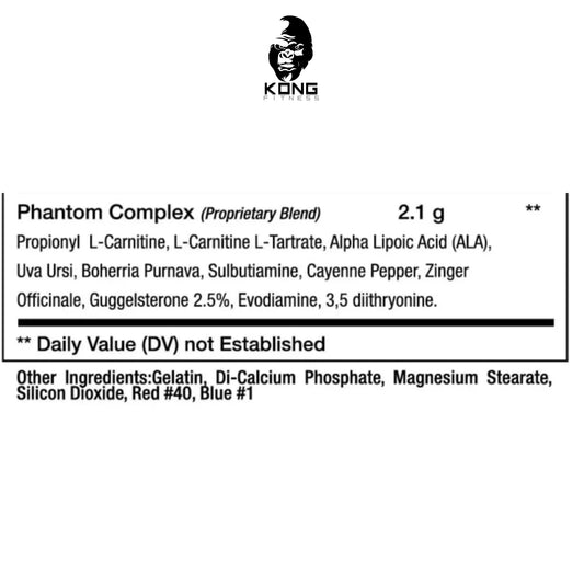 NUBREED PHANTOM 90CAPS