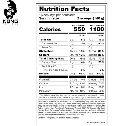 MUT MUTANT MASS 5LBS