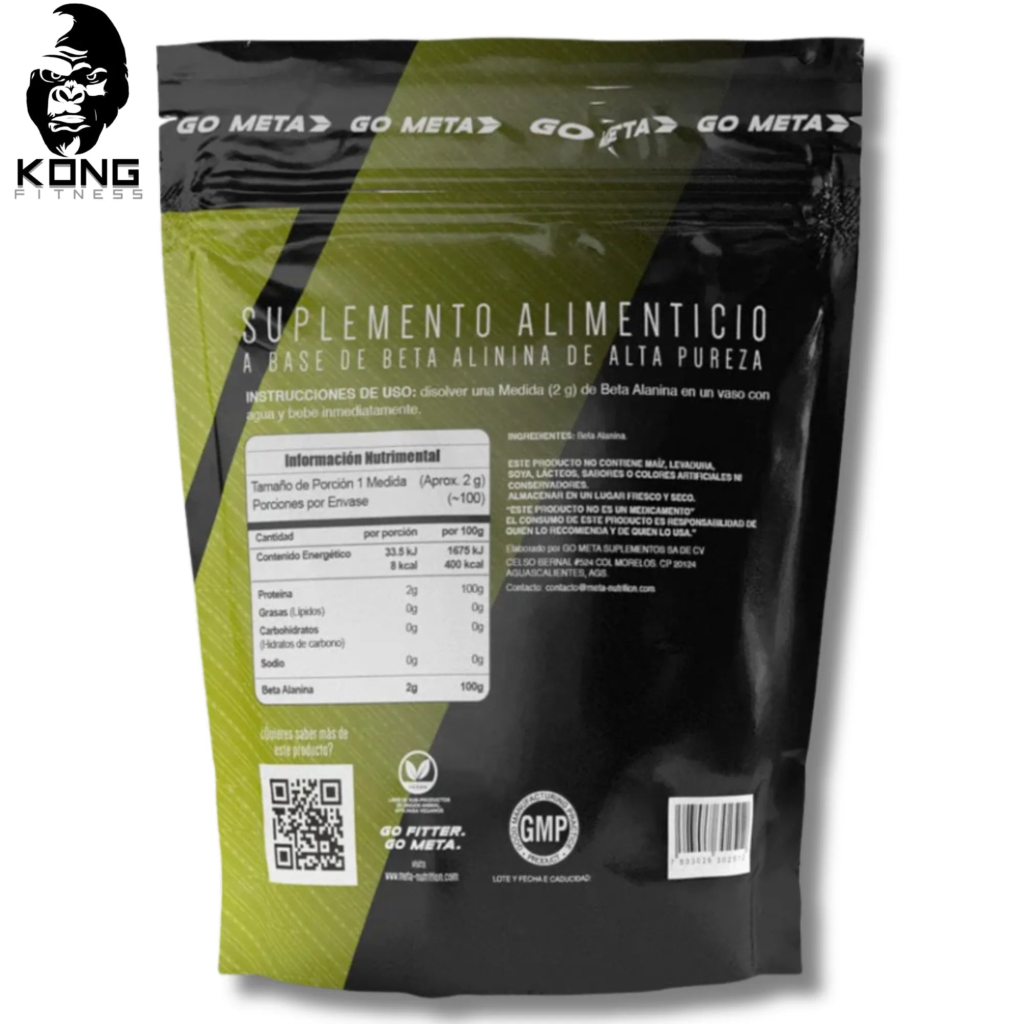 BETA ALANINE 200 GR. 100 SERV