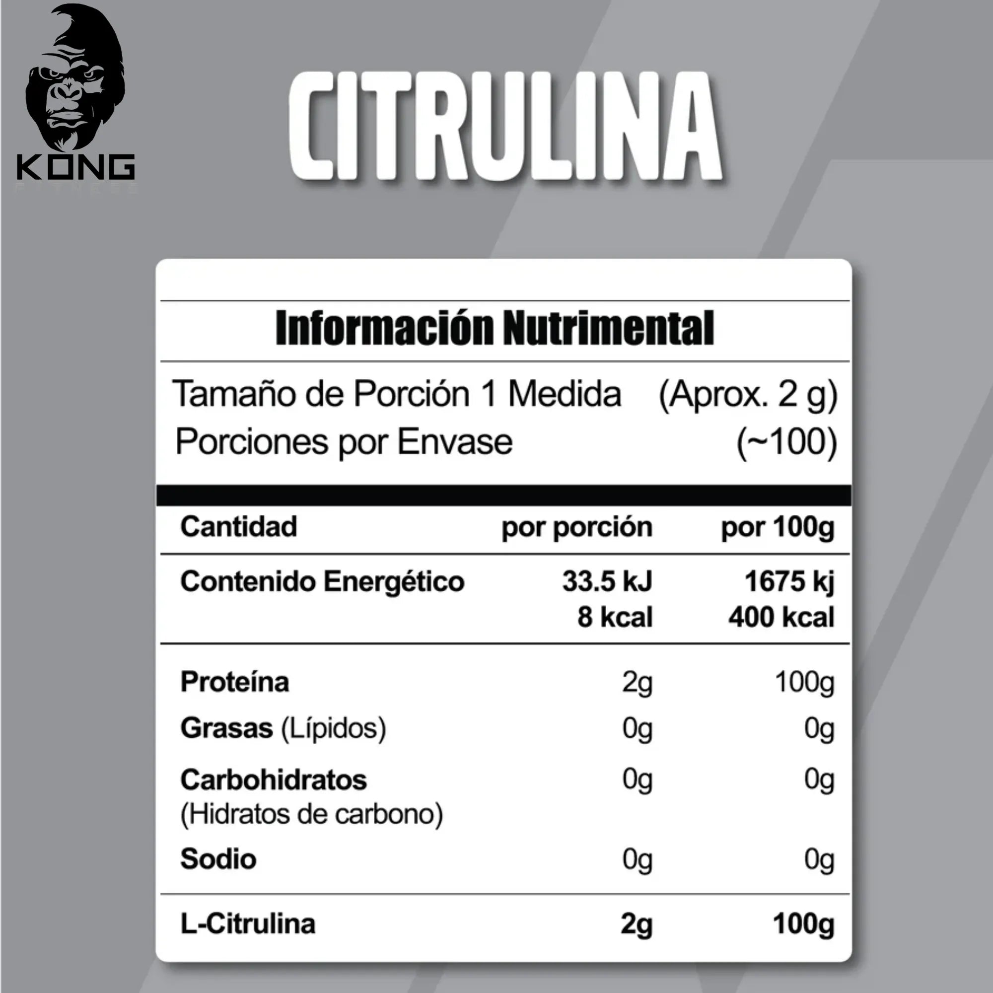 META CITRULINA 200 GRS 100 SERV