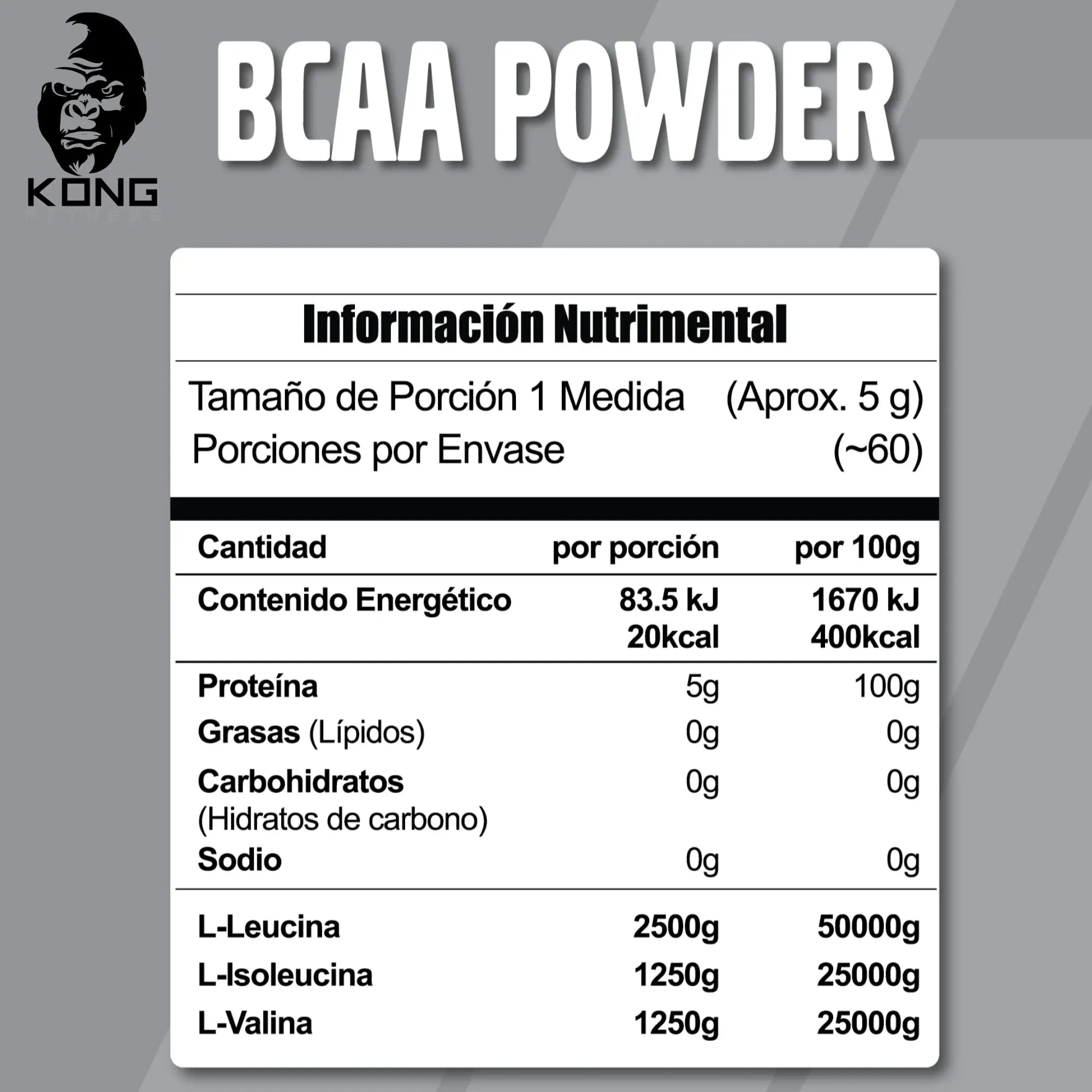 META BCAAS POWDER 2:1:1 300 GR. 60 SERV