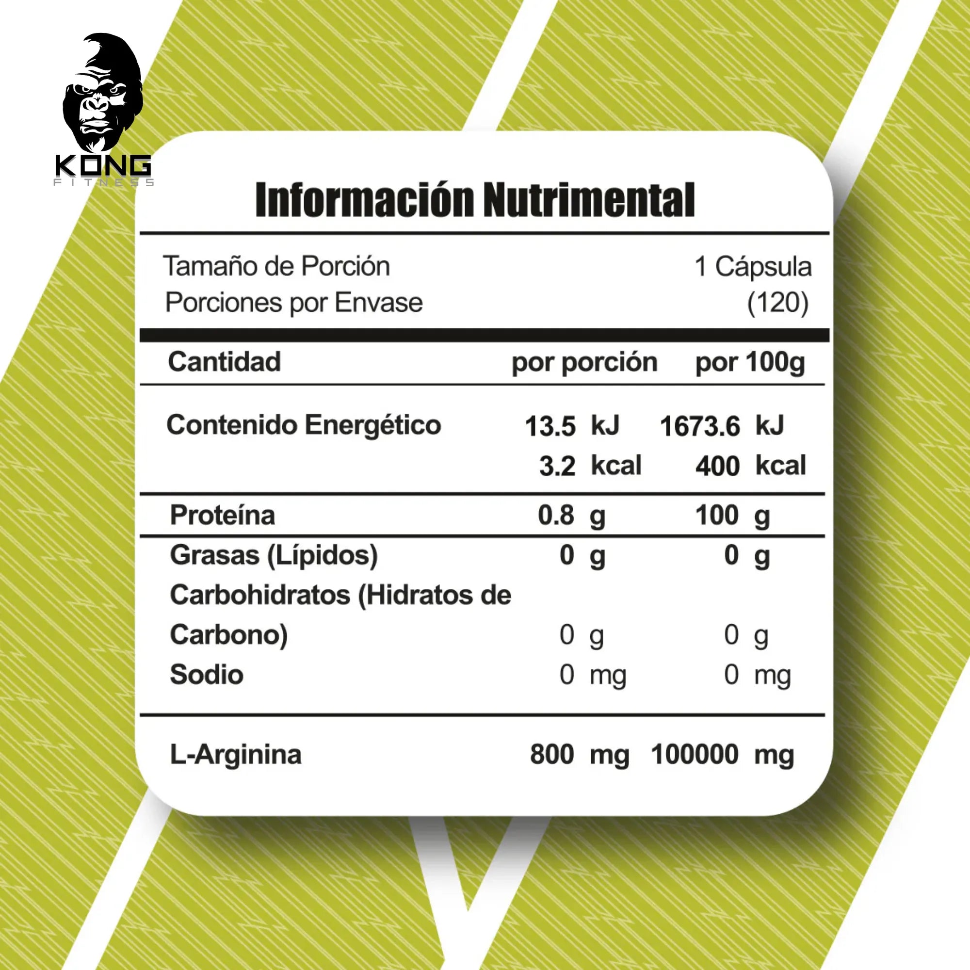 META ARGININE + 120 CAPS
