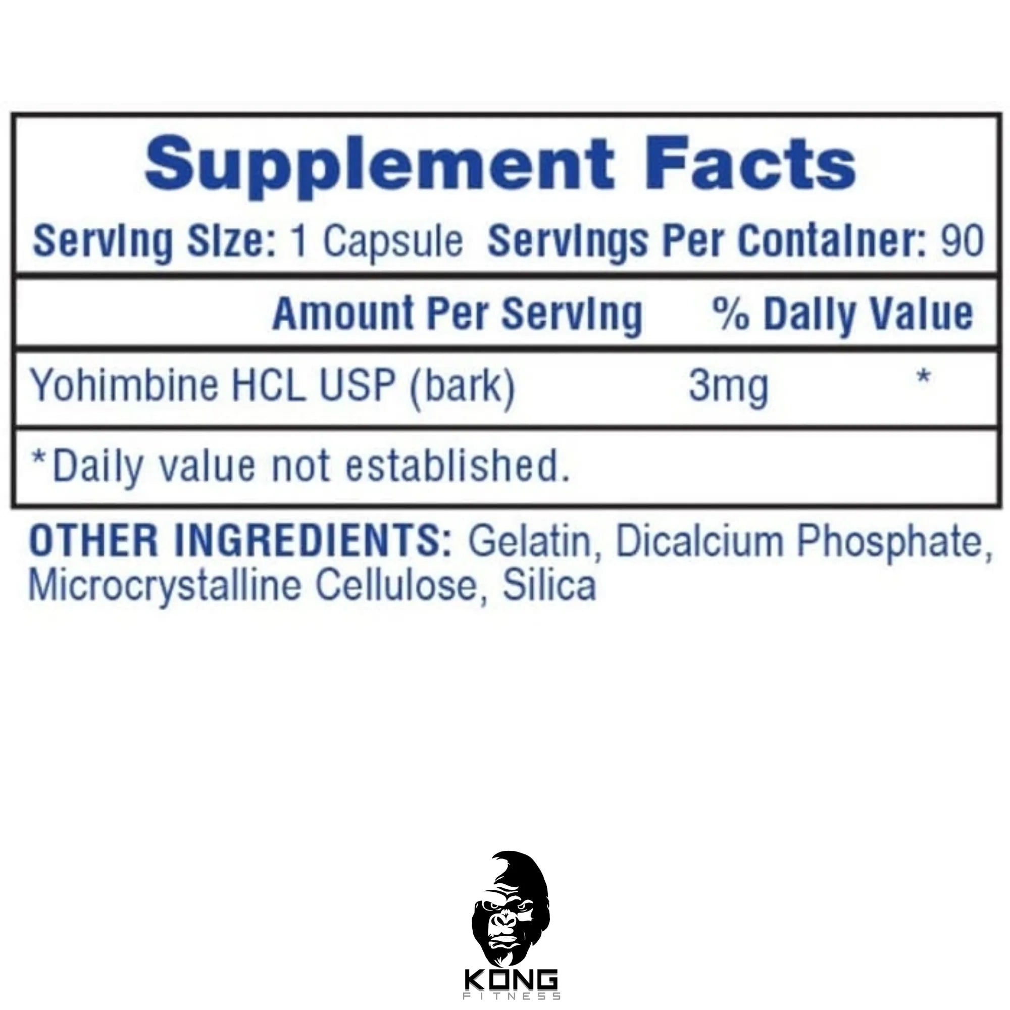 HTP YOHIMIBINE HCL 90 CT
