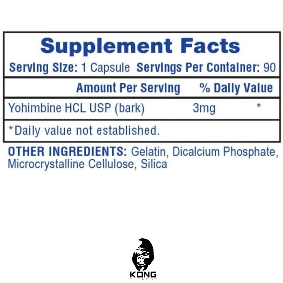 HTP YOHIMIBINE HCL 90 CT