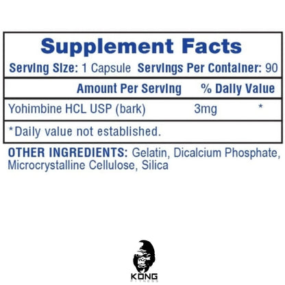 HTP YOHIMIBINE HCL 90 CT