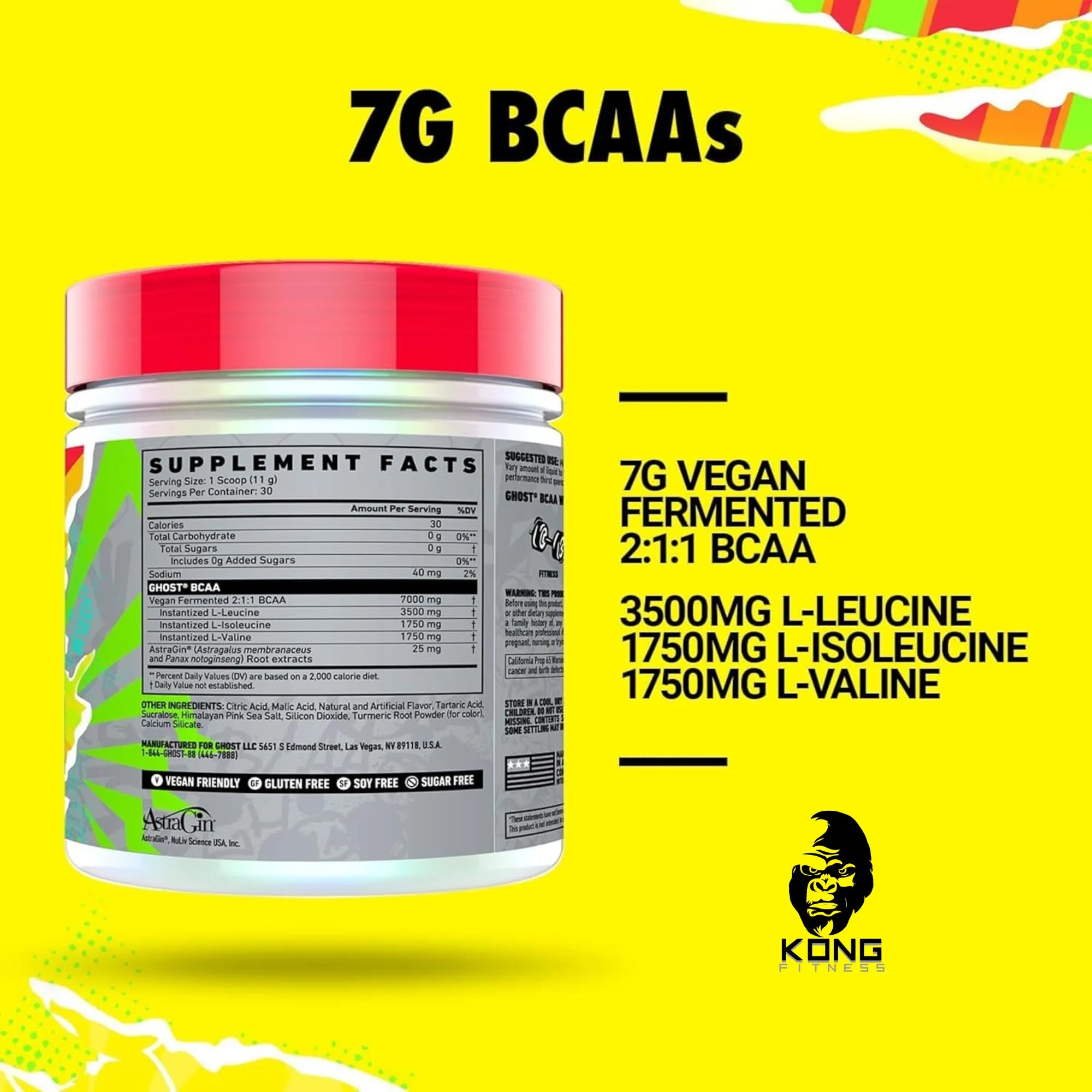 GHOST BCAA 30 SERV