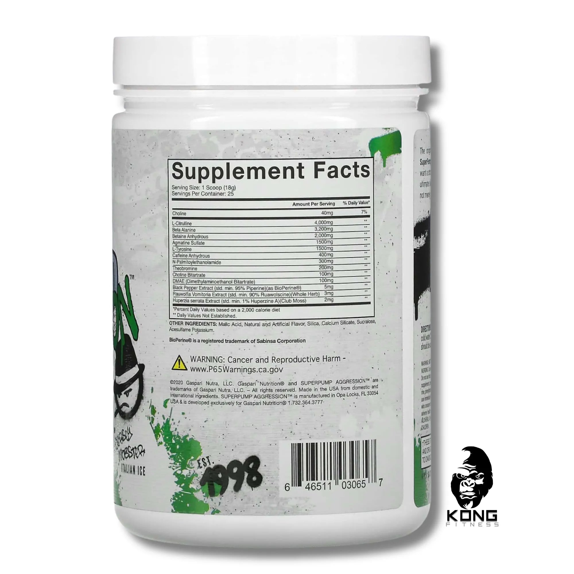 GN SUPER PUMP AGRESSION 20/40 SERV