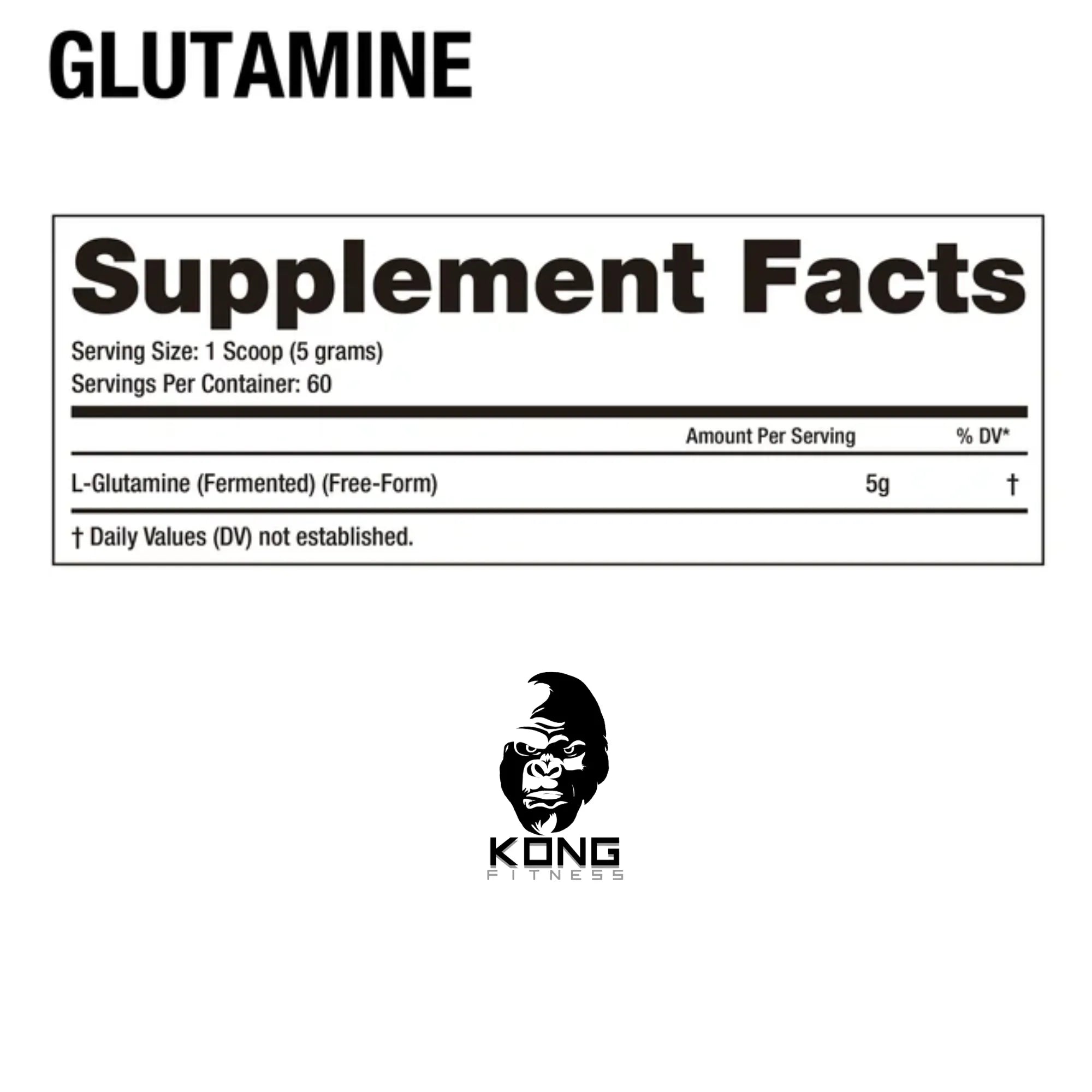 DRAGON GLUTAMINE FERMENTED 300 GRS UNFLAVORED