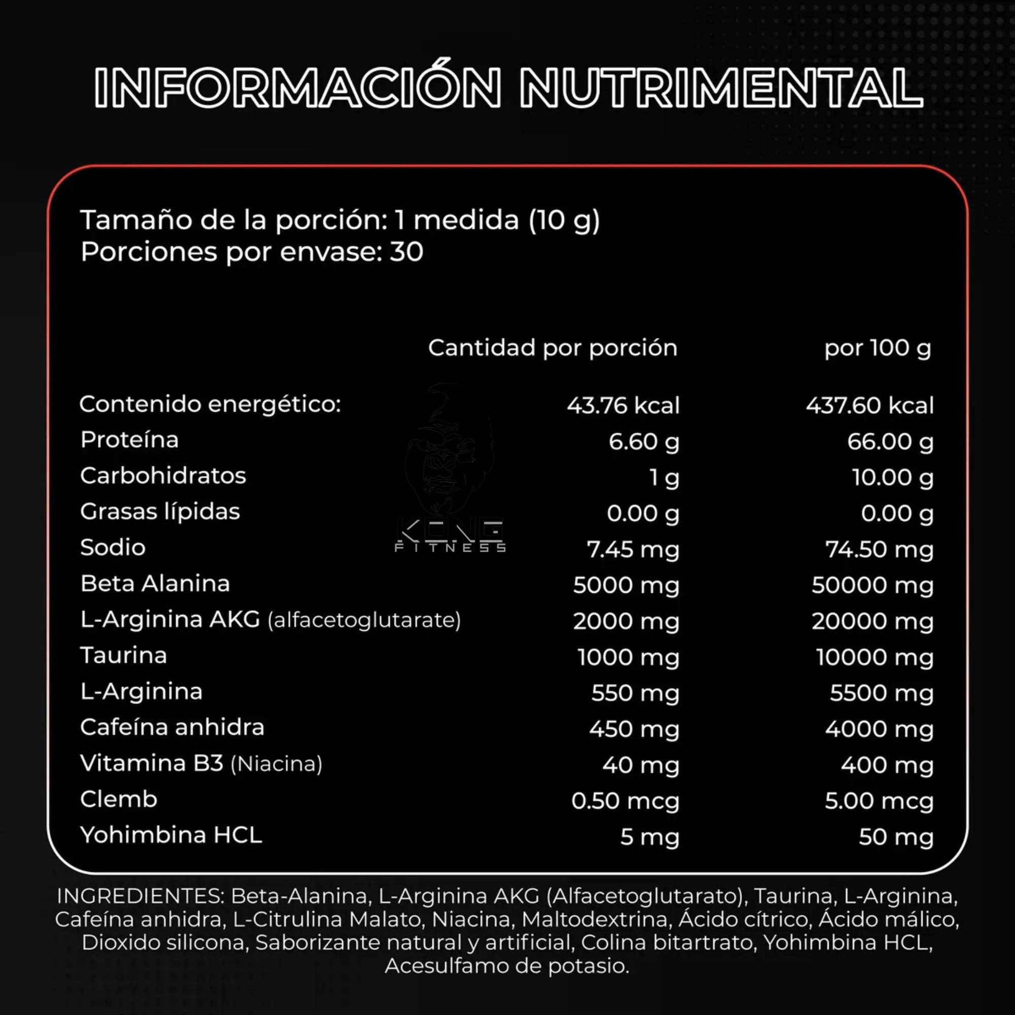 HIROSHIMA + CLEMB PRE-WORKOUT 30SERV