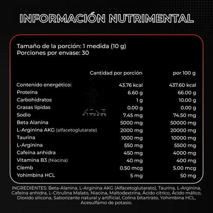 SCOOPS HIROSHIMA + CLEMB PRE-WORKOUT