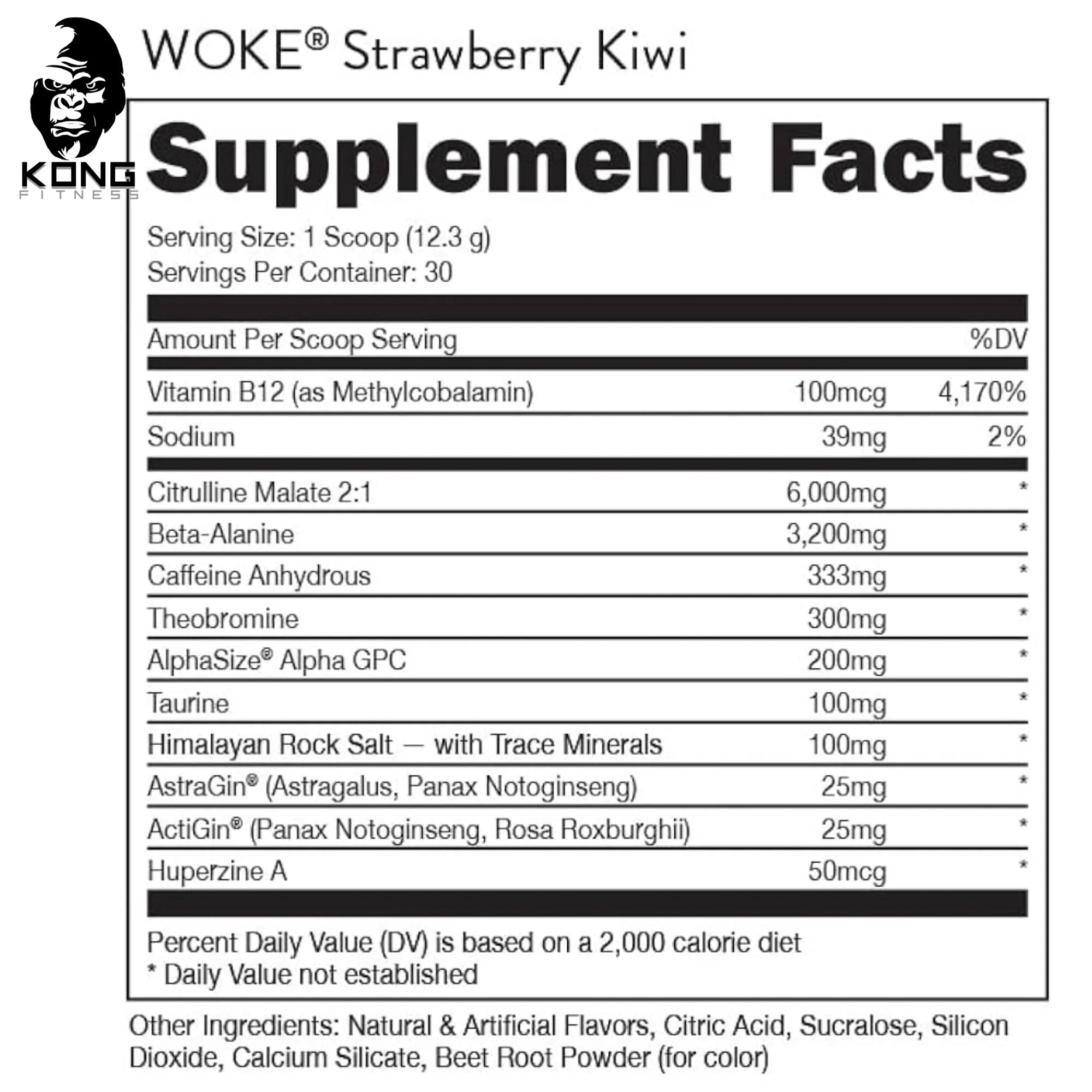 BUCKED UP WOKE AF 30 SERV