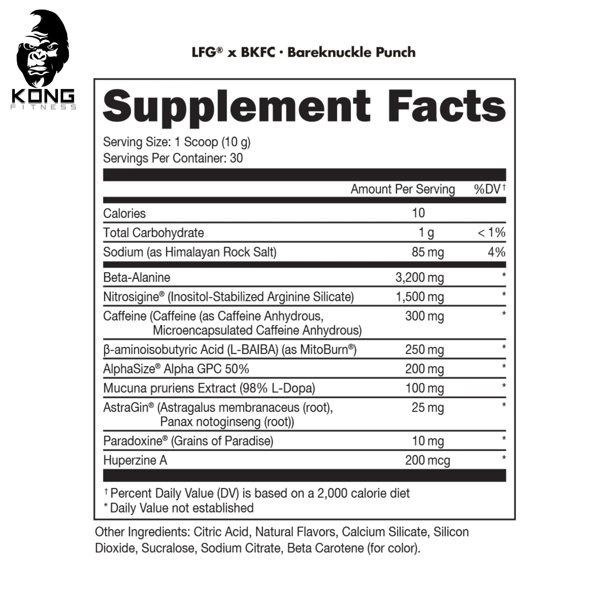 SCOOPS BUCKED UP LFG BURN