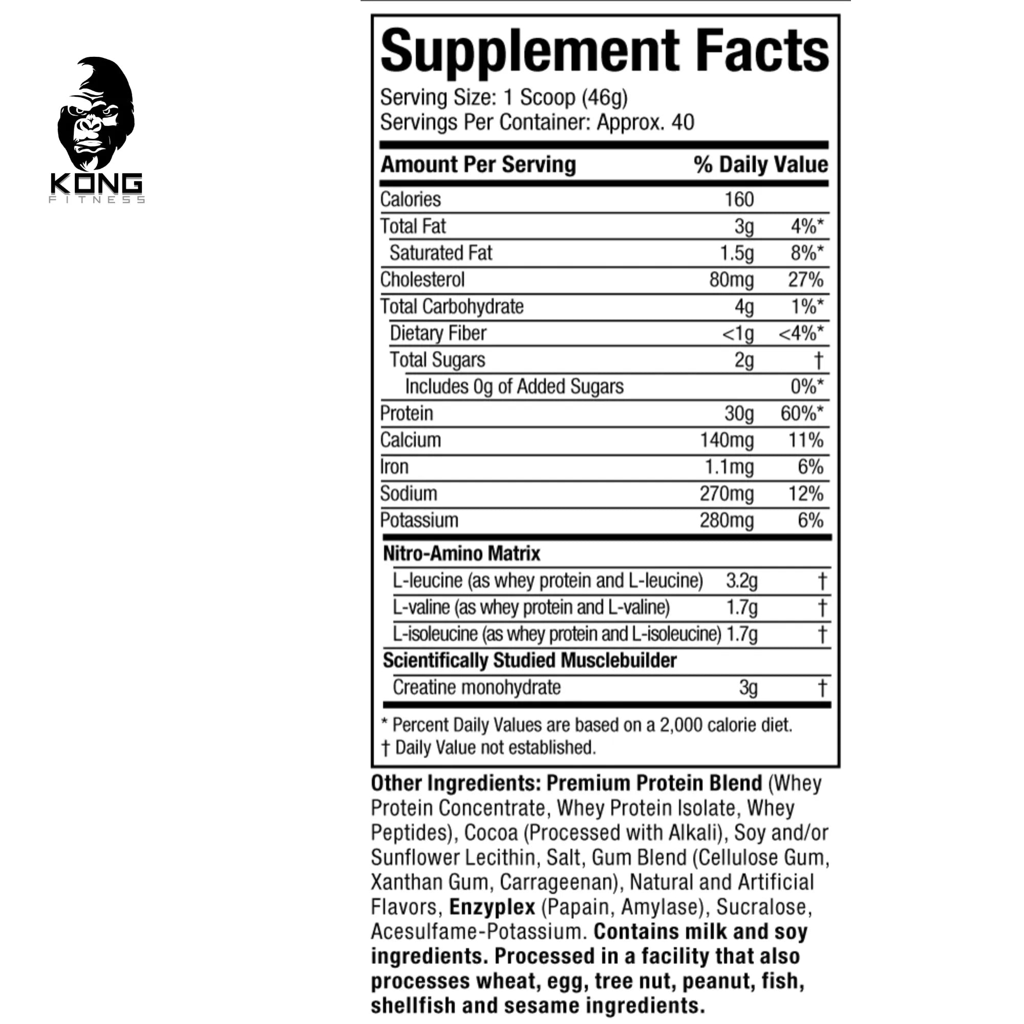 MT NITRO TECH WHEY PROTEIN 4 LBS