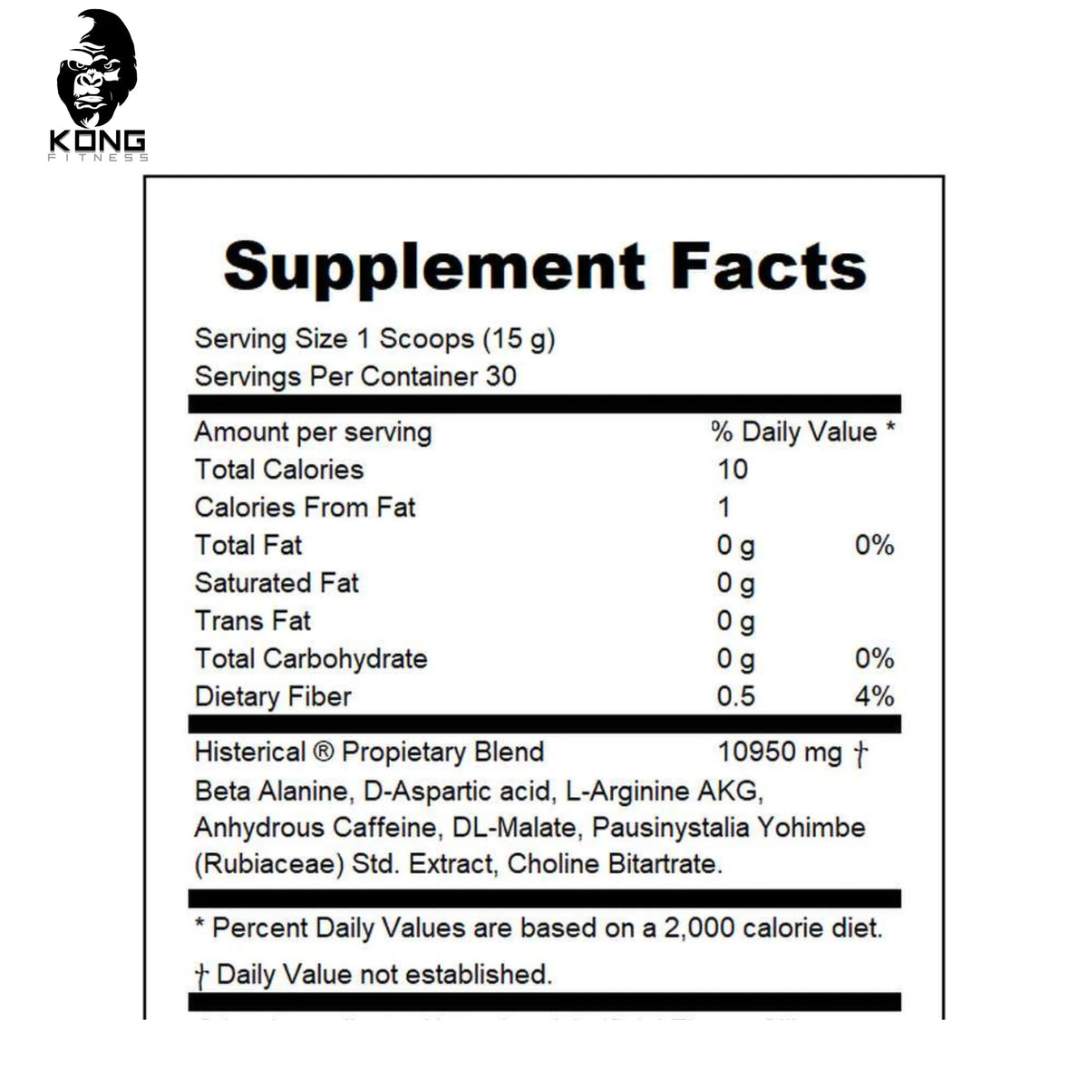 SCOOPS HSL NEUROTIC INTENSITY PRE-WORKOUT