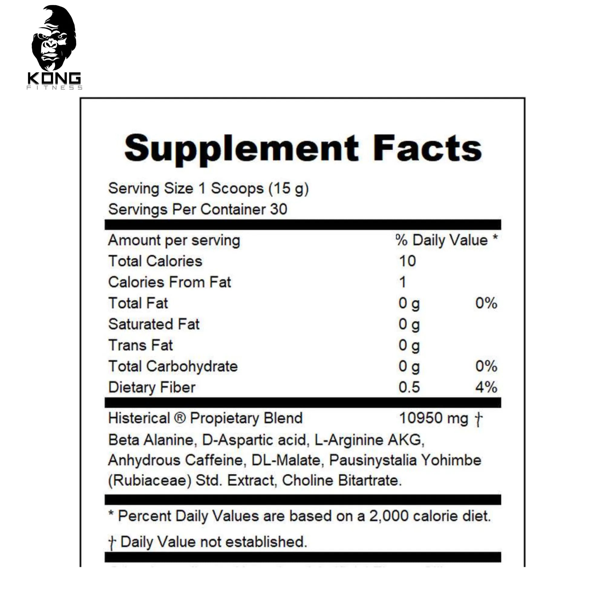 HSL NEUROTIC INTENSITY PRE-WORKOUT (30 SERV)