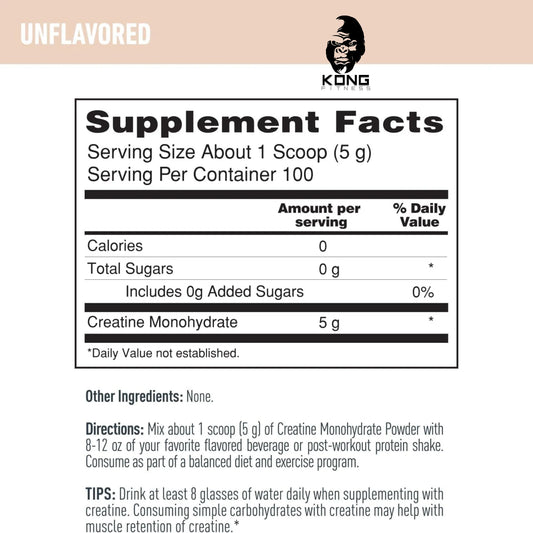 NB ISOPURE CREATINE MONOHYDRATE 500 GRS UNFLAVORED