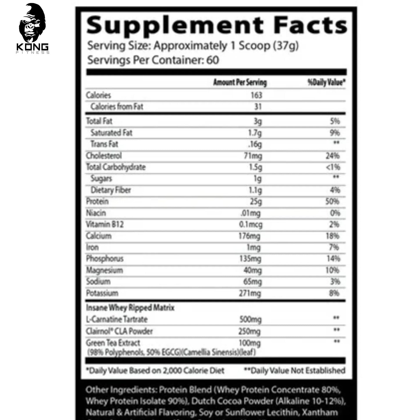 INSANE WHEY 4.6LBS