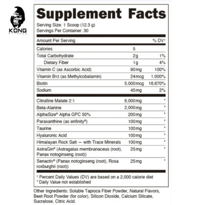 BUCKED UP BABE PRE-WORKOUT 30 SERV
