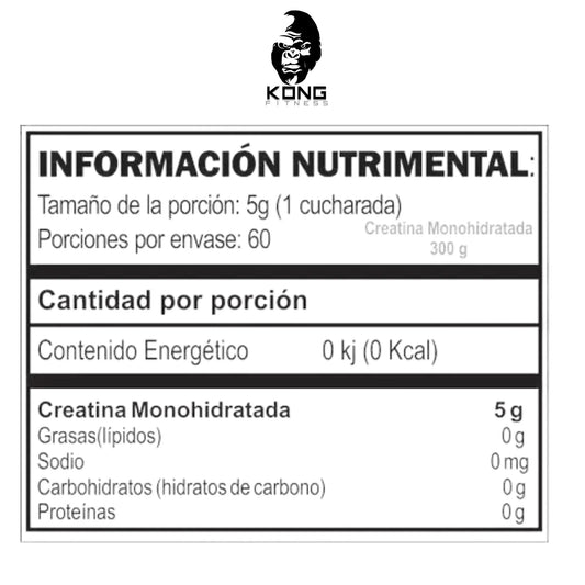 GA CREATINE MONOHYDRATE 300 GRS