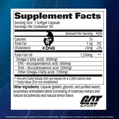 GA OMEGA 3 800 MG 90 CT