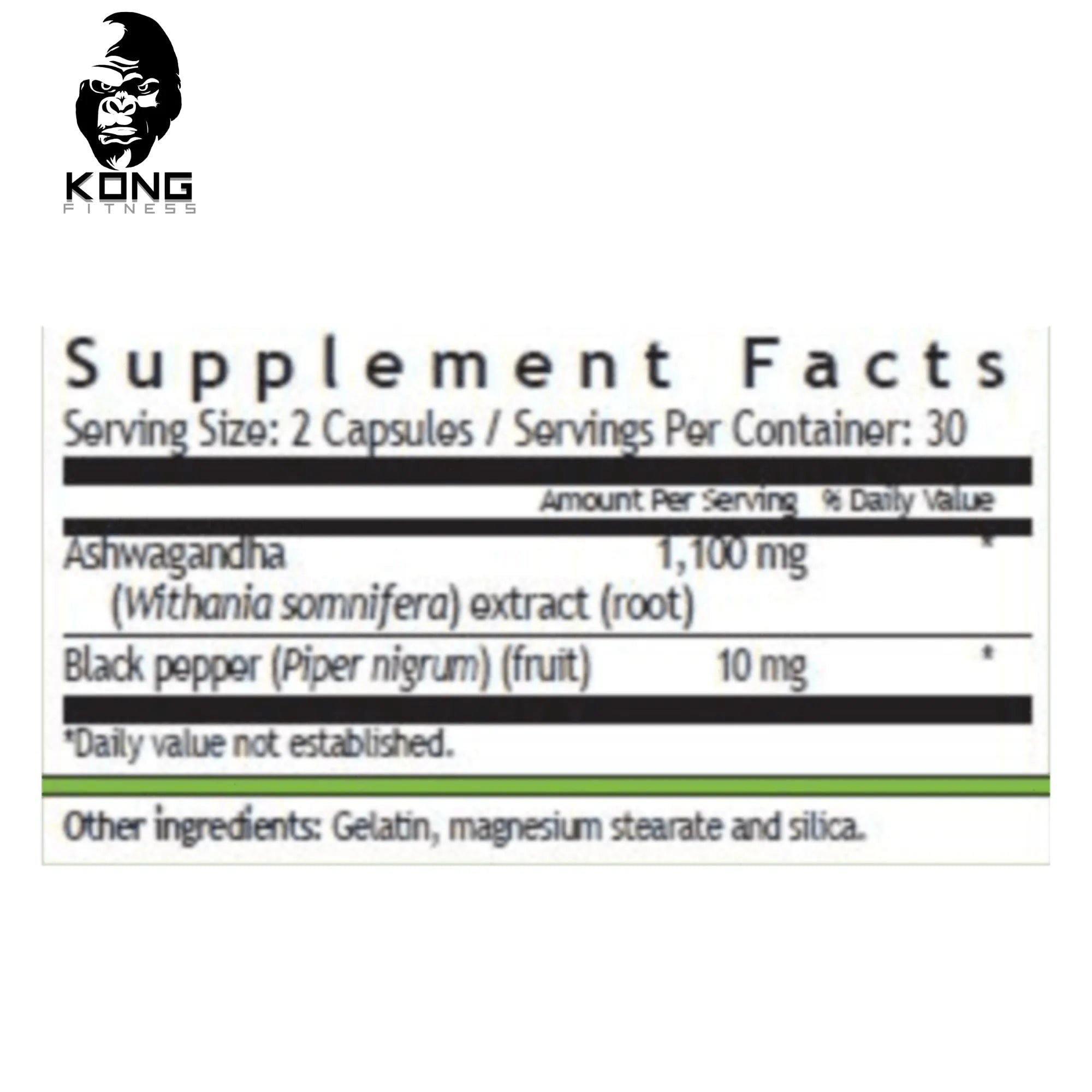 WHP WINDMILL ASHWAGANDHA 1100MG 60 CAPS