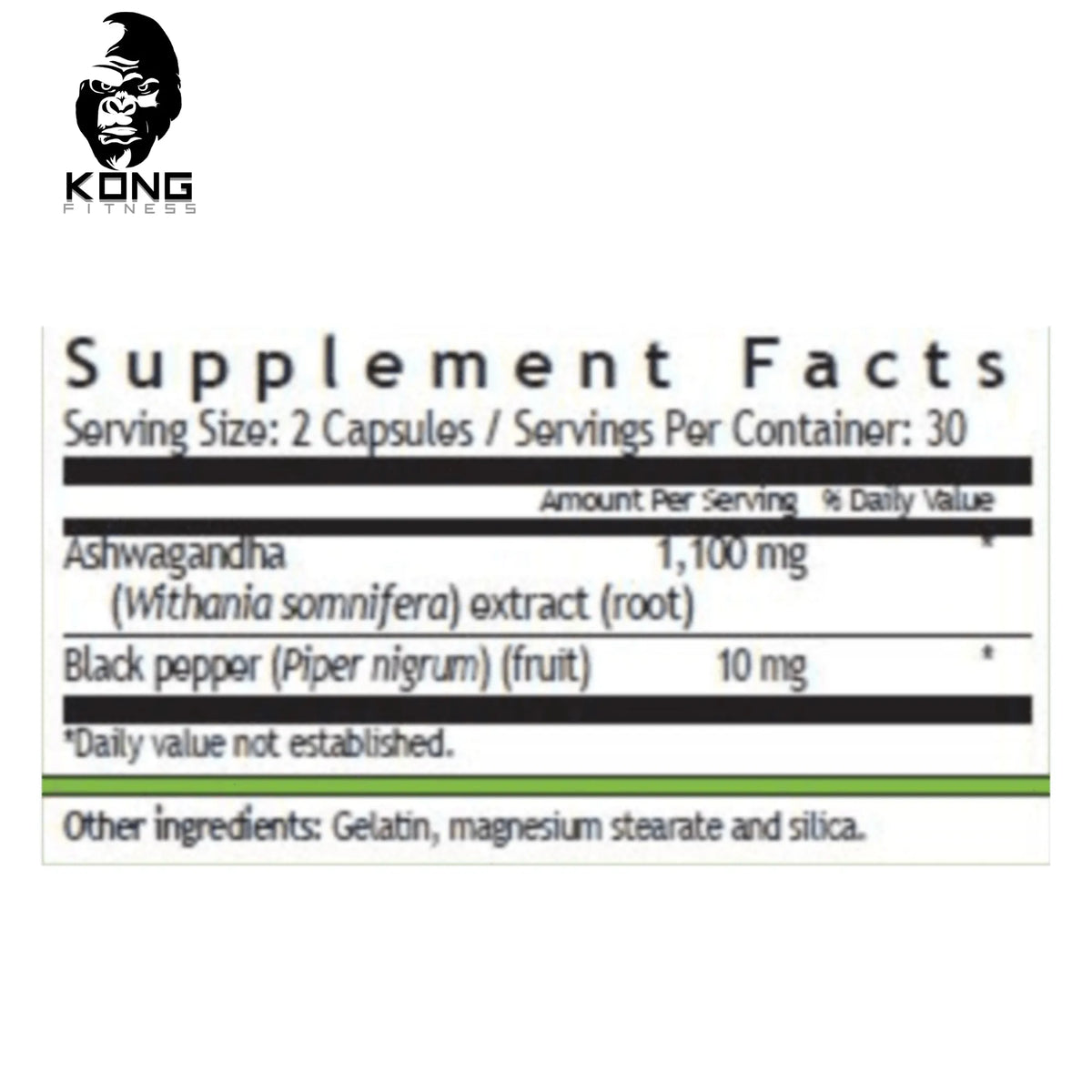 WHP WINDMILL ASHWAGANDHA 1100MG 60 CAPS