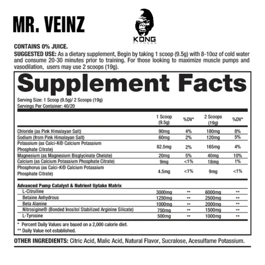 DRAGON MR VEINZ STIM FREE 40 SERV