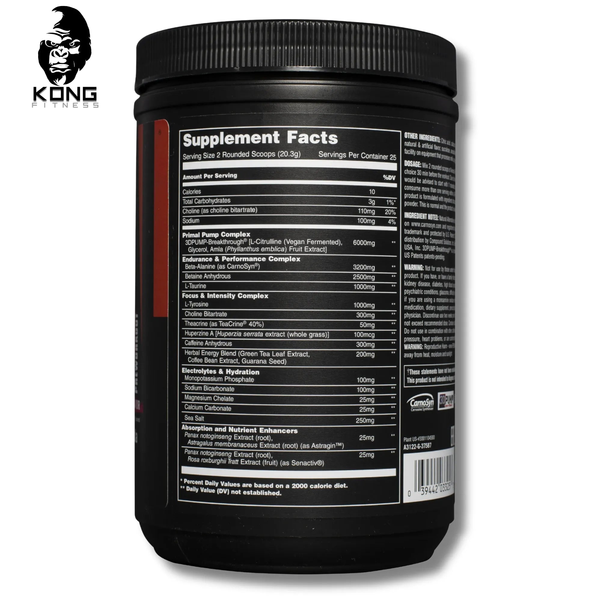 SCOOPS UNI ANIMAL PRIMAL POWDER