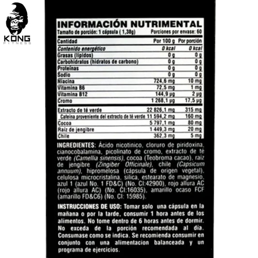 NT LIPO 6 BLACK 120 CAPS