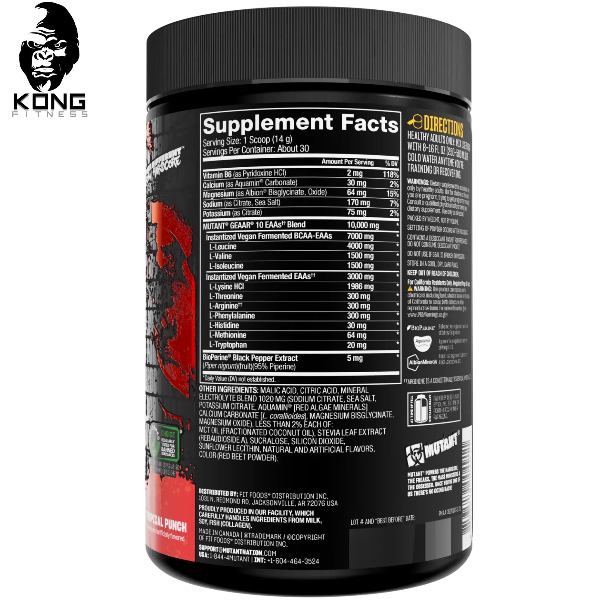 MUT MUTANT GEAAR 30 SERV