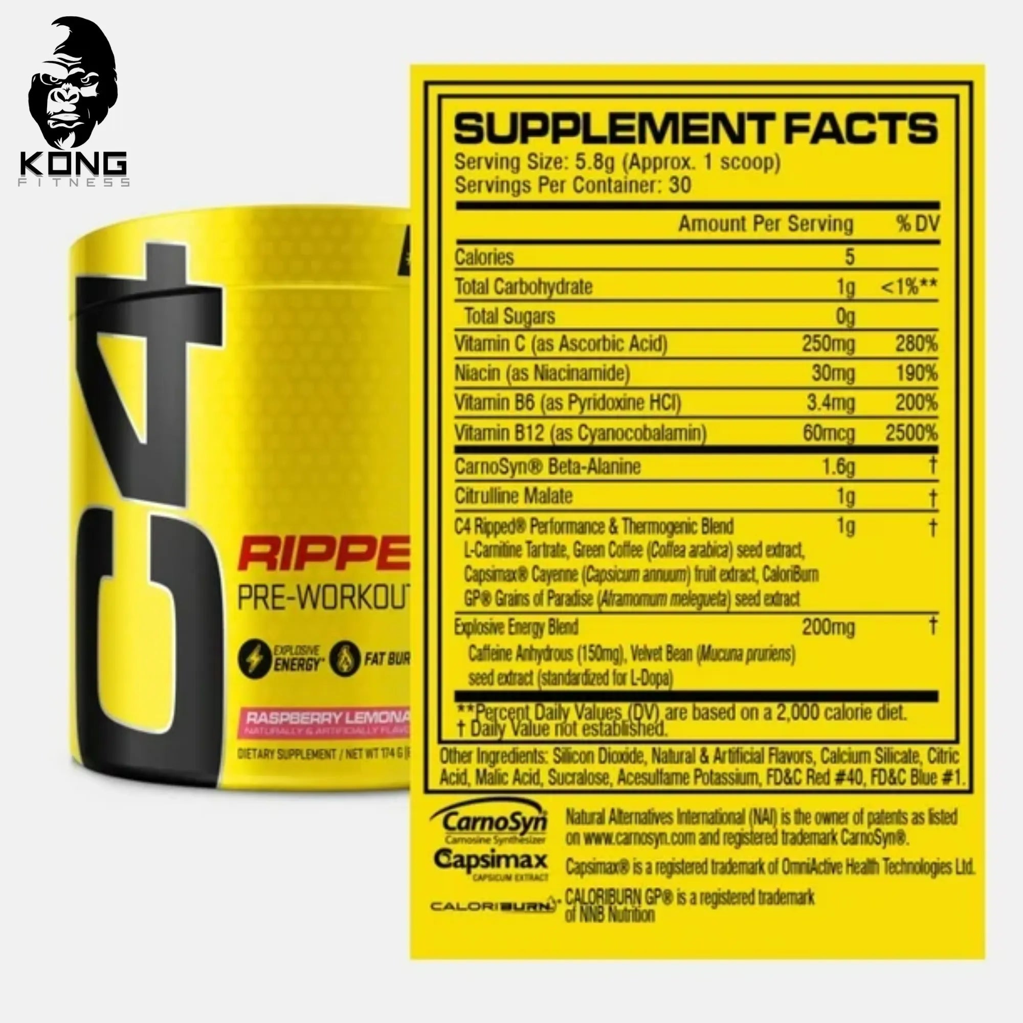 CEL C4 RIPPED 30 SERV