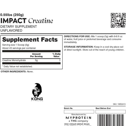 MY PROTEIN CREATINE MONOHYDRATE 200 SERV
