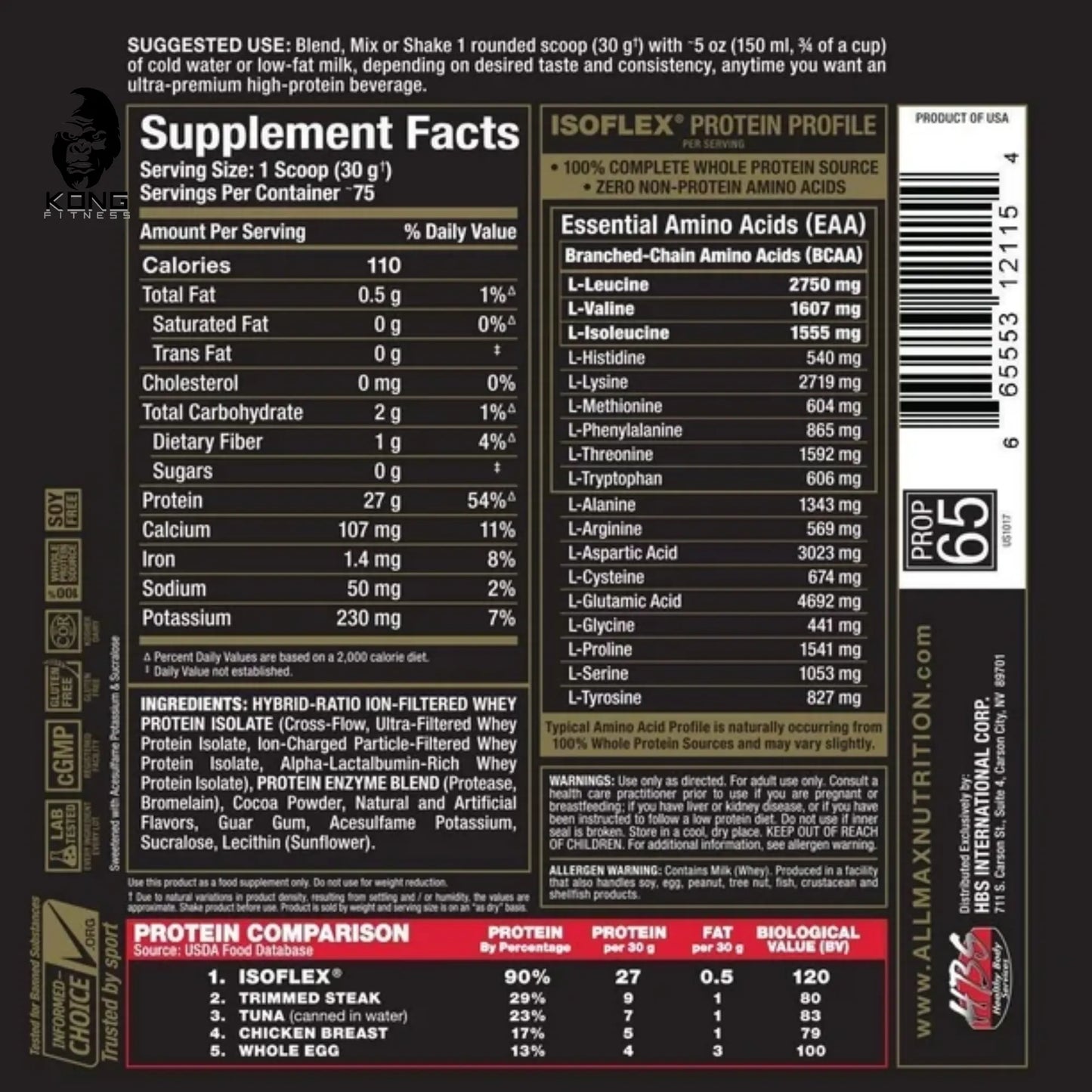 ALMX ISOFLEX 5 LBS