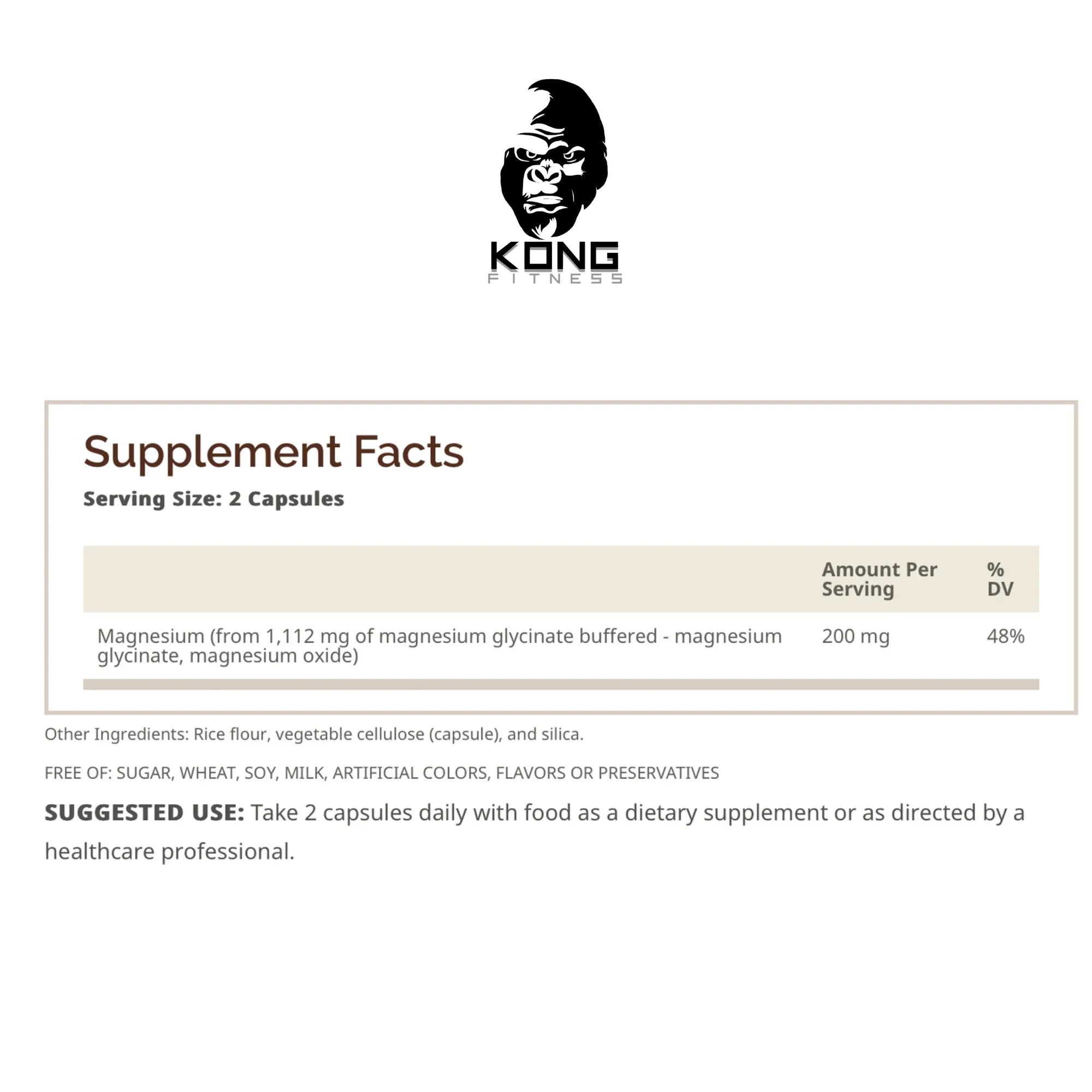 WHP MAGNESIUM GLYCINATE 200MG 120 CAPS