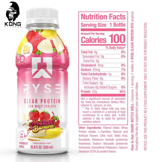 RYSE CLEAR WHEY ISOLATE BEBIDA