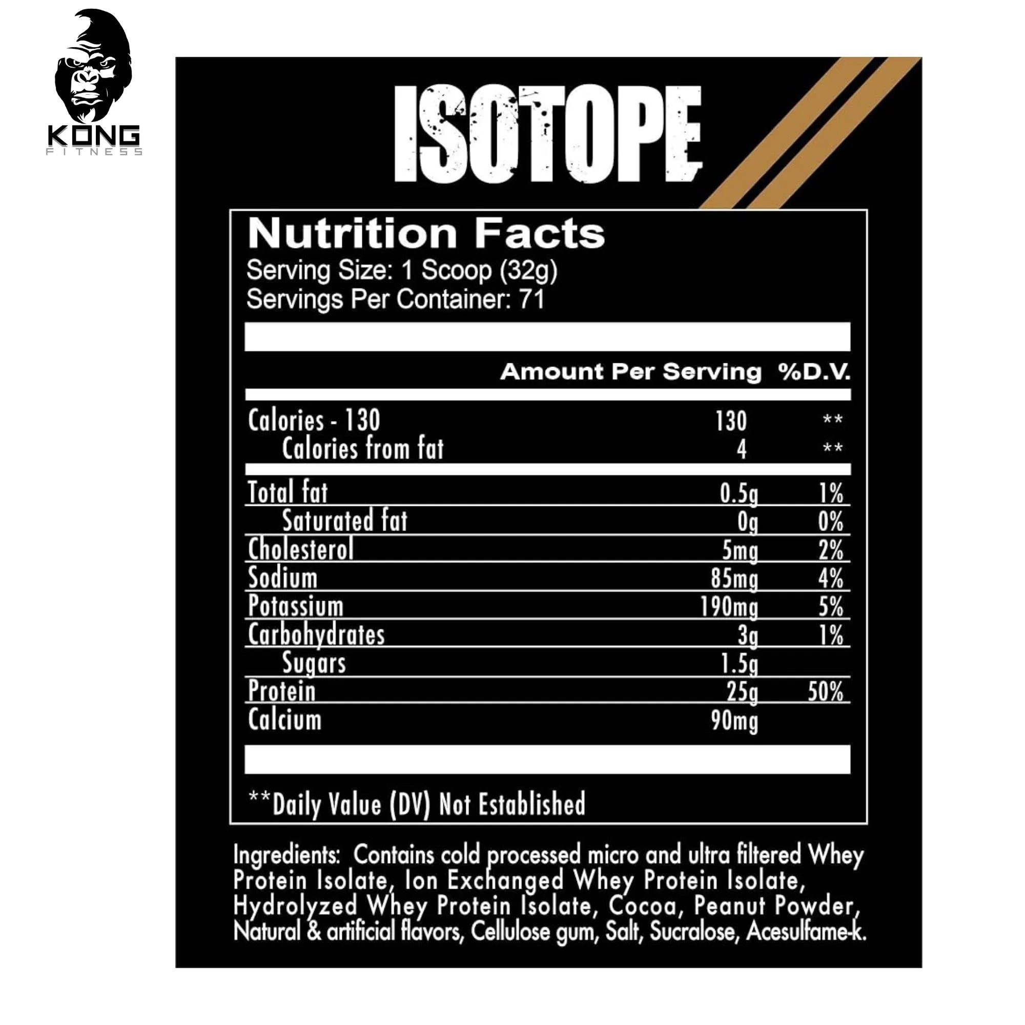 REDCON1 ISOTOPE 100% Whey ISOLATE