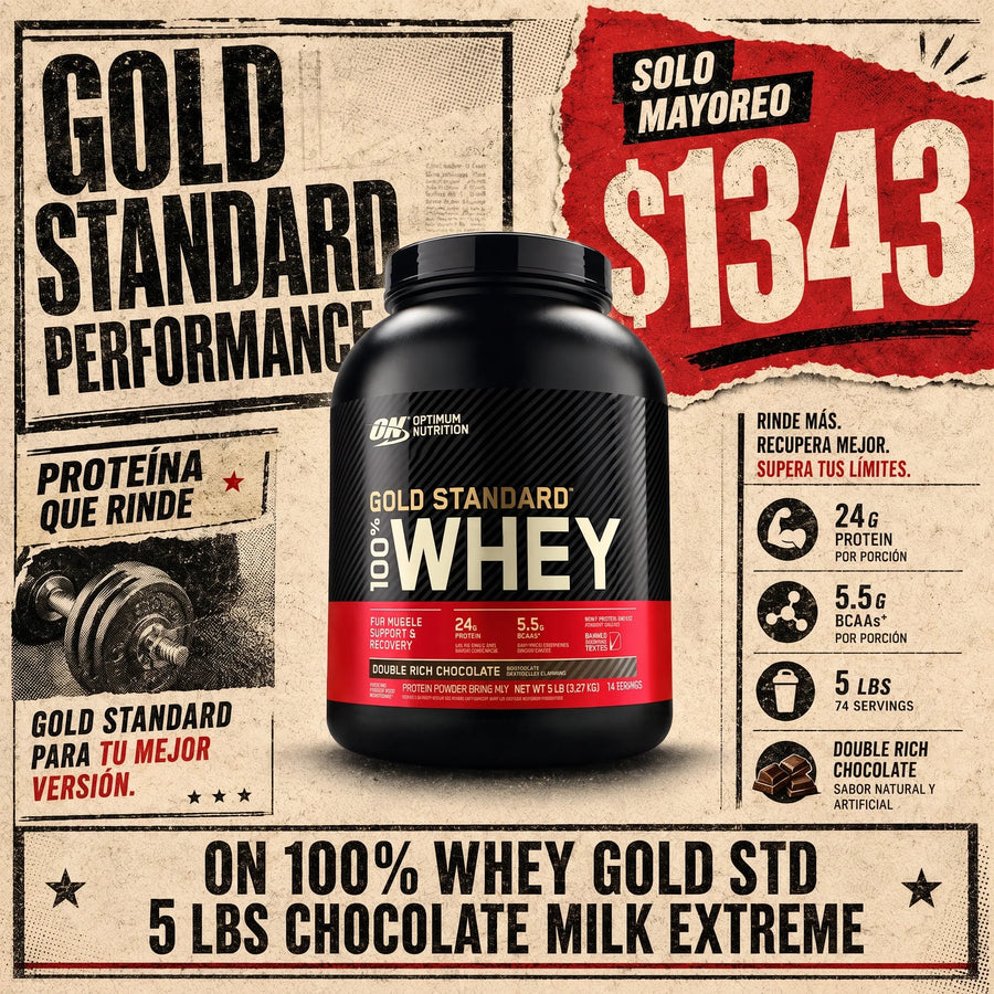 ON 100% WHEY GOLD STD 5 LBS