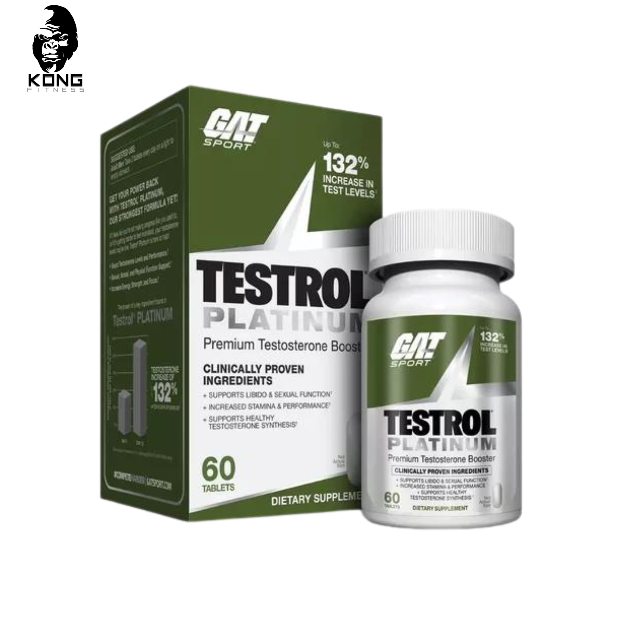 GA TESTROL PLATINUM 60 TABS