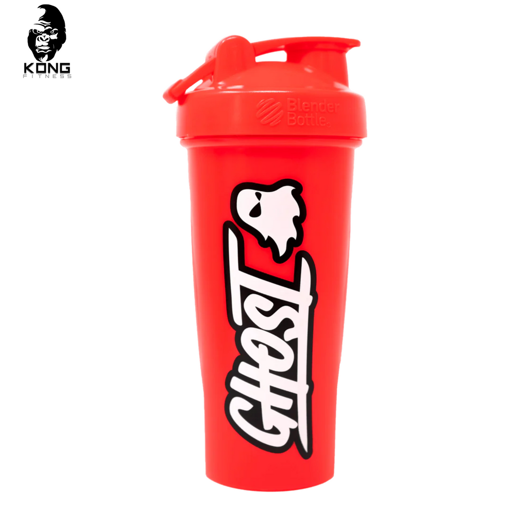 SHAKER GHOST LOGO 800ML RED