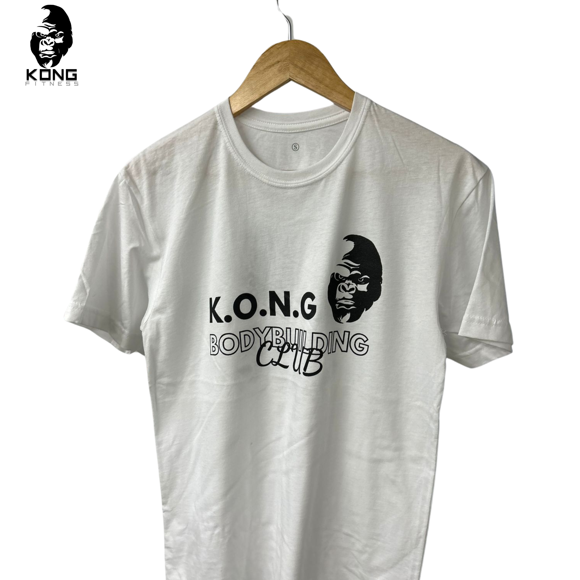 K.O.N.G BODYBUILIDNG CLUB WHITE