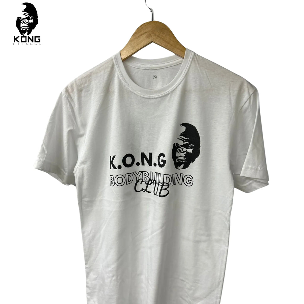 K.O.N.G BODYBUILIDNG CLUB WHITE