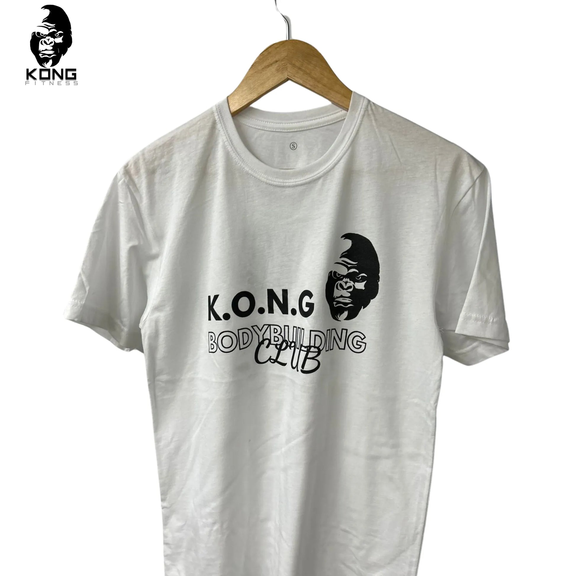 K.O.N.G BODYBUILIDNG CLUB WHITE