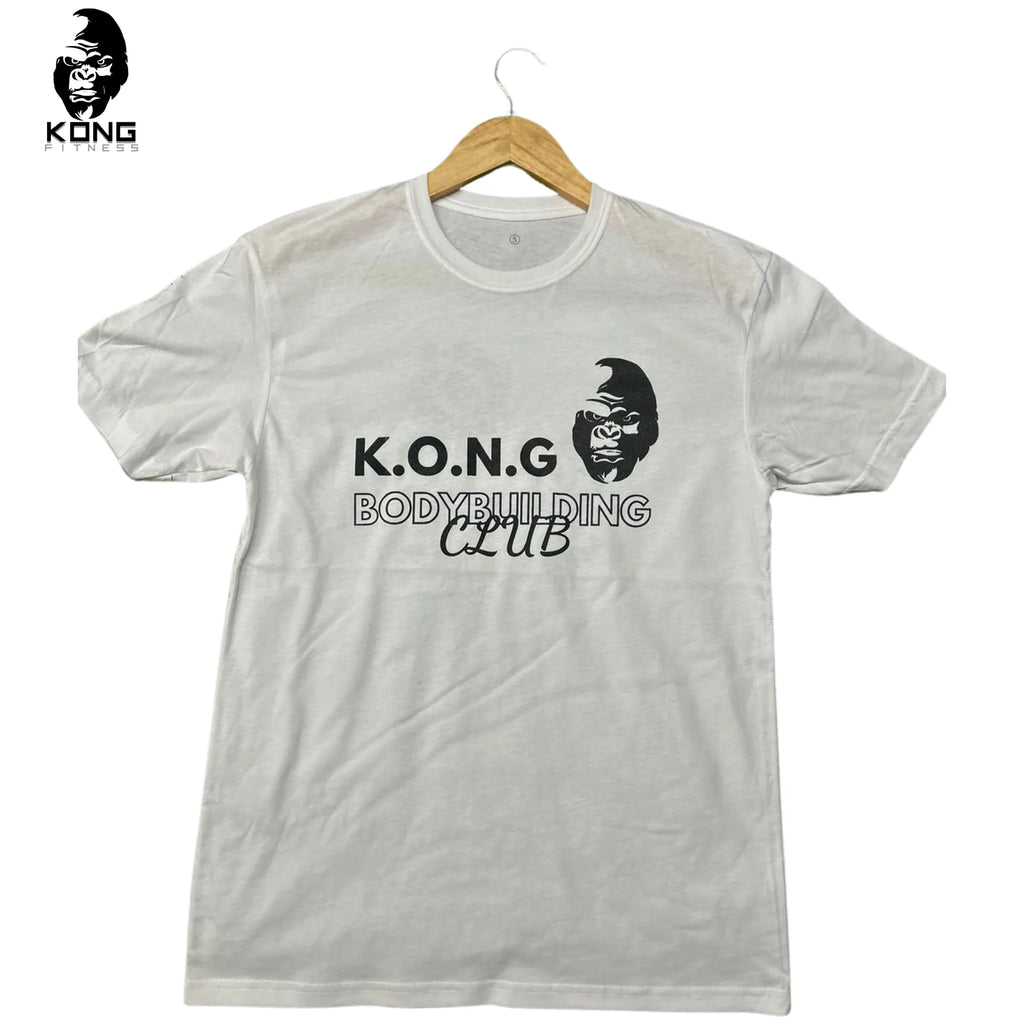 K.O.N.G BODYBUILIDNG CLUB WHITE
