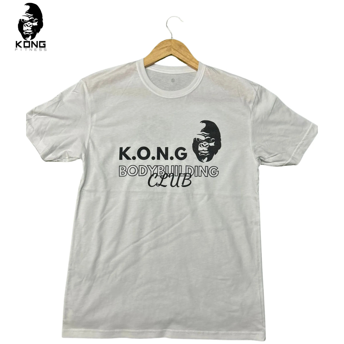 K.O.N.G BODYBUILIDNG CLUB WHITE